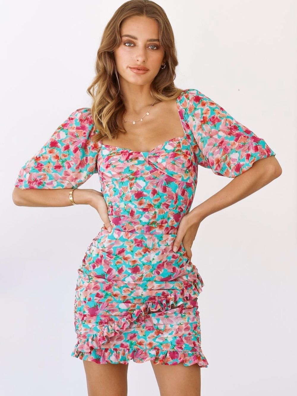 HELLO MOLLY Vivid Lights Dress US size 4
